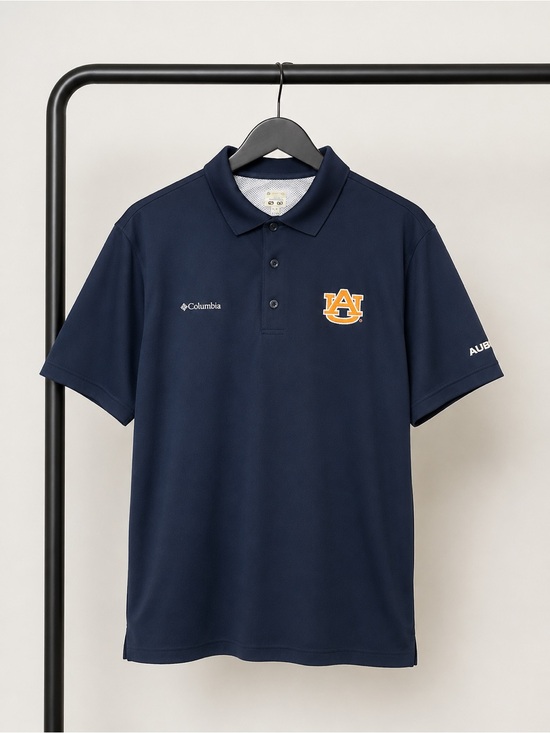 Columbia Other - Columbia PFG Auburn Tigers Navy Performance Polo XL